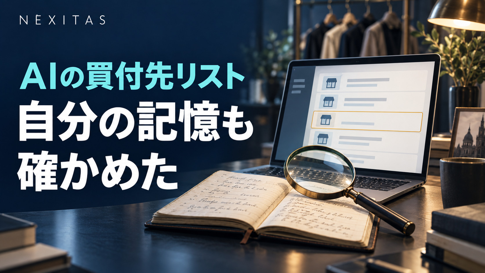 AIの買付先リストに、使っていた店がない。調べて、自分の記憶も疑った